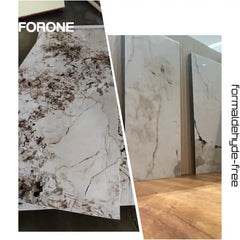 Simple Design Style Decoration Materials Stone Marble Wpc Wall Panel Fireproof Bamboo Charcoal Metal Wall Board