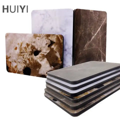 Decoration Materials Stone Marble Wpc Wall Panel Fireproof Bamboo Charcoal Metal Wall Board