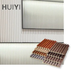 Tv Background Home Decoration Wpc Fluted Wall Panel Fireproof Formaldehyde-free Wall Decorative Panel Wpc Wall Panel