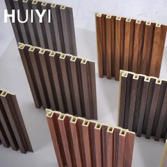 Tv Background Home Decoration Wpc Fluted Wall Panel Fireproof Formaldehyde-free Wall Decorative Panel Wpc Wall Panel